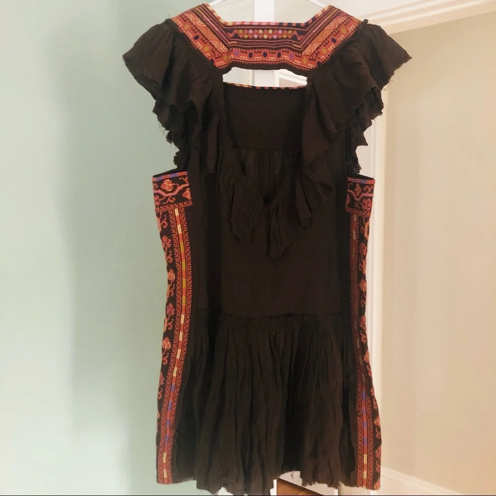 Free People Day Glow Mini in Bitter Oil Color GUC size XS